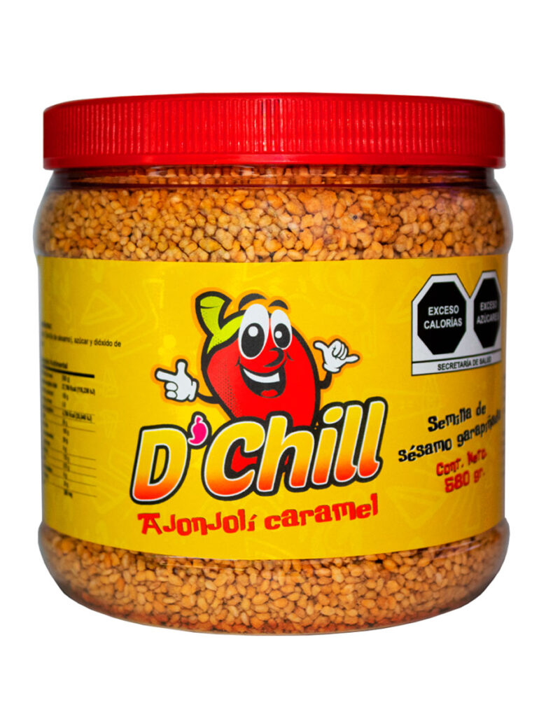 Ajonjoli Caramelizado Para Escarchar de 580 gr Sabor Caramelo - D’CHILL