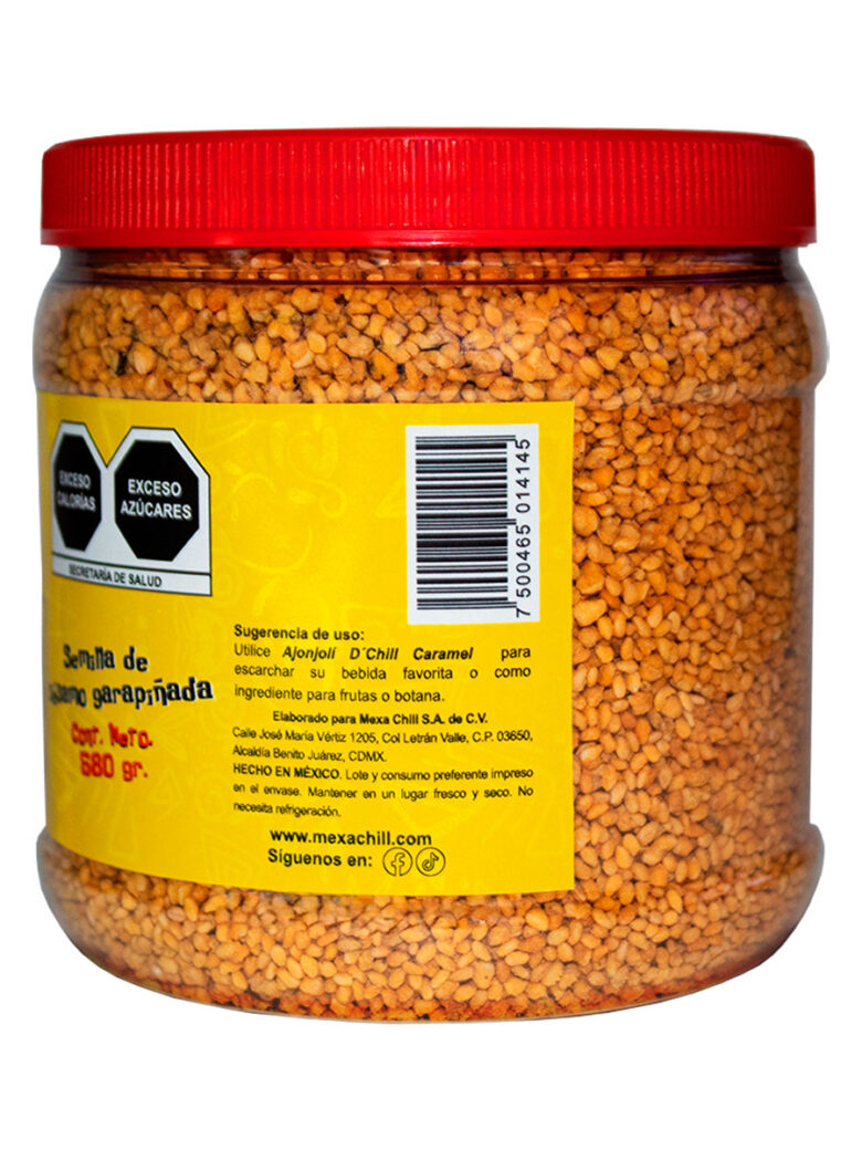 Ajonjoli Caramelizado Para Escarchar de 580 gr Sabor Caramelo - D’CHILL - Image 3